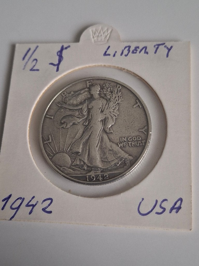 Dollar, Postzegels en Munten, Munten | Amerika, Ophalen of Verzenden, Noord-Amerika, Losse munt, Zilver