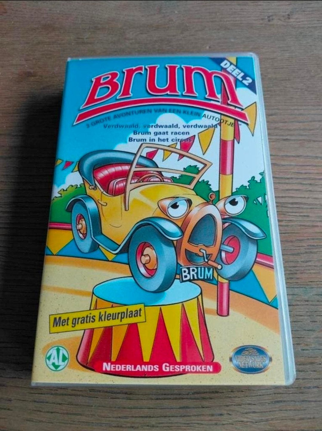 Brum deel 2 videoband., Gebruikt, Alle leeftijden, Ophalen of Verzenden, Kinderprogramma of -film