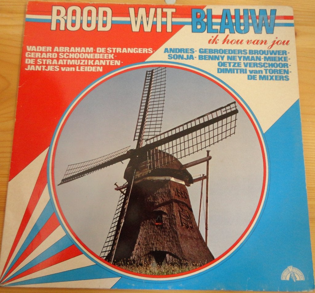 Rood Wit Blauw (LP), LP, Gebruikt, Ophalen of Verzenden, Levenslied of Smartlap