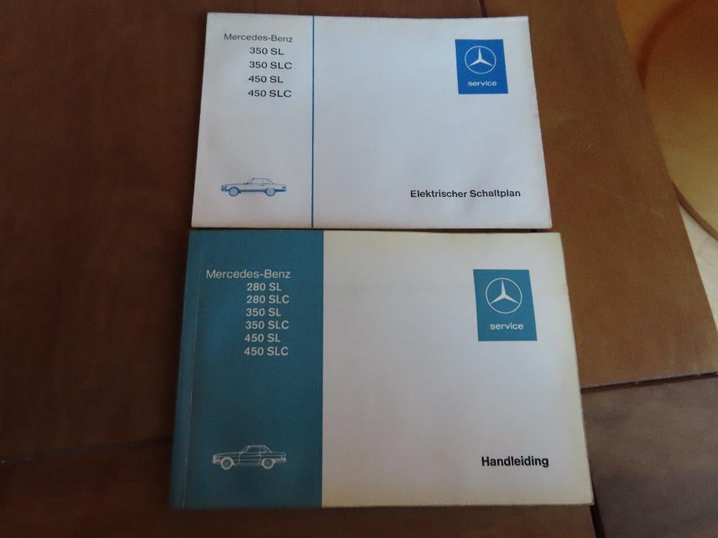 Instructieboek Mercedes 280 SL/SLC 350 SL/SLC 450 SL/SLC '74, Auto diversen, Handleidingen en Instructieboekjes, Ophalen of Verzenden