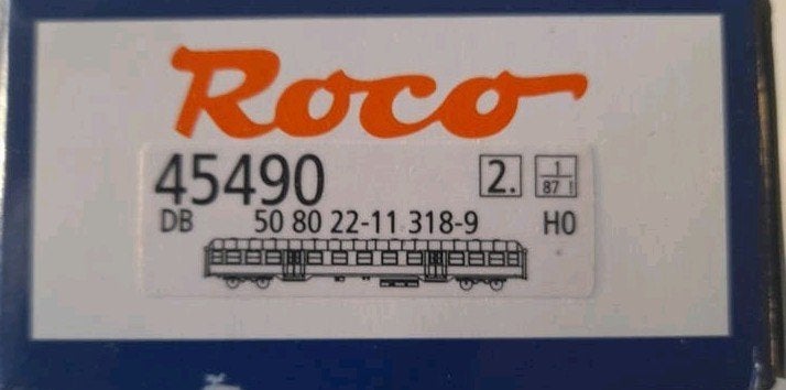 Roco 45490  Personenwagen "Silberling" 2e kl., Ophalen of Verzenden, Gelijkstroom, Wagon, Roco