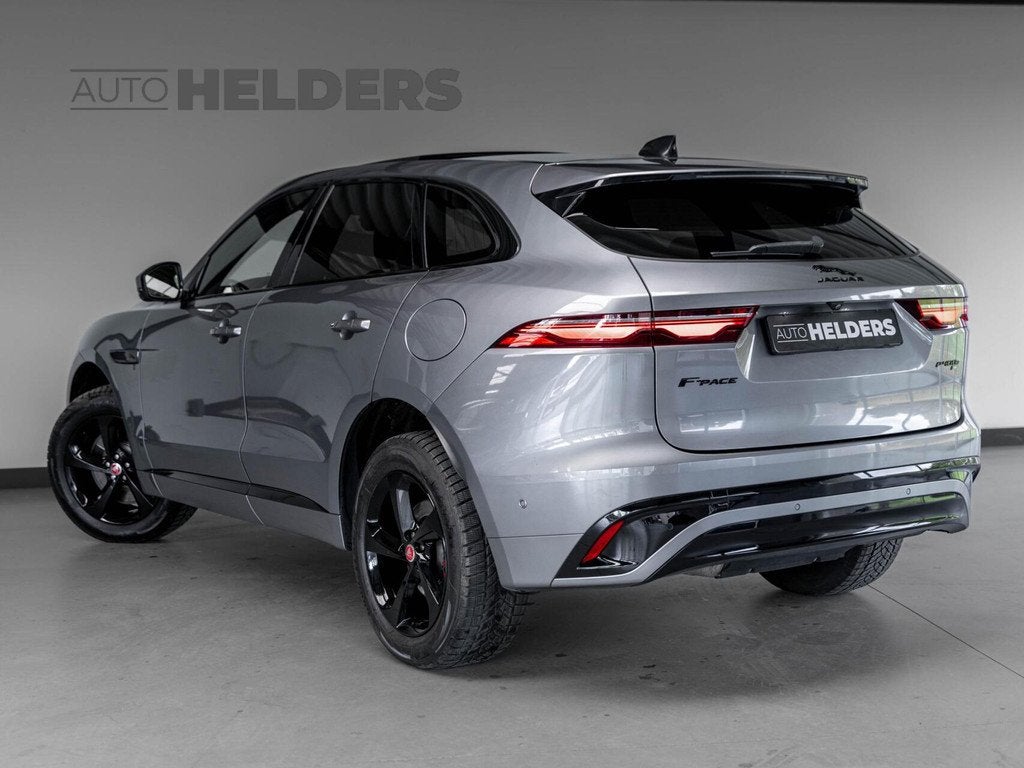 Jaguar F-Pace 2.0 P400e PHEV R-Dynamic Pano HuD 360 FULL, Auto's, Jaguar, Automaat, Gebruikt, Zwart, 4 cilinders