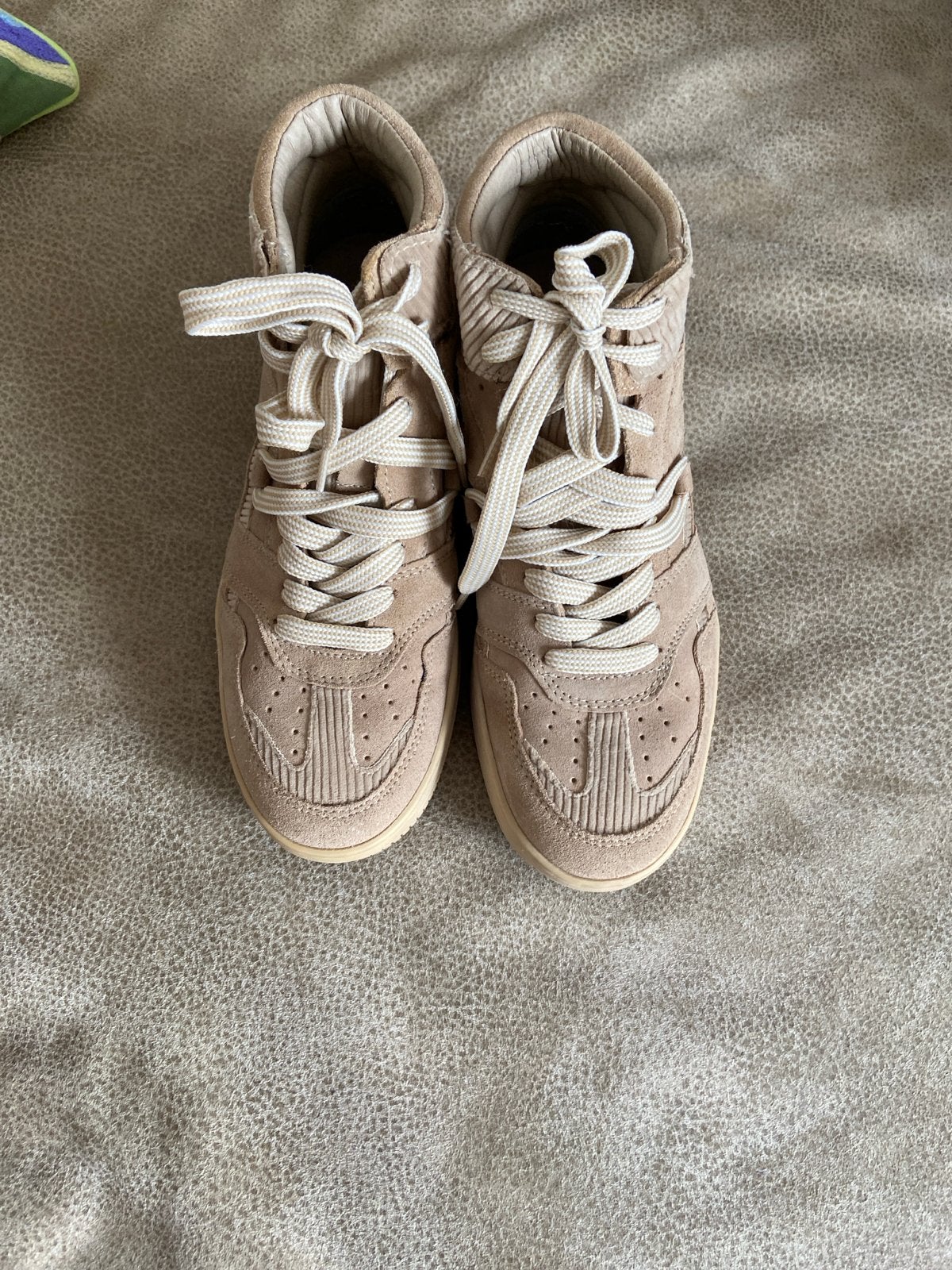Beige suède sneakers met veters Sissy-Boy maat 37, Kleding | Dames, Schoenen, Beige, Nieuw, Ophalen of Verzenden, Sneakers of Gympen