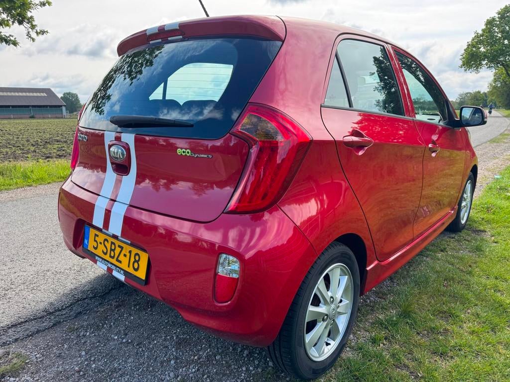 Kia Picanto 1.2 CVVT ISG Plus Pack DEALER onderhouden|Apple, Euro 5, Gebruikt, Zwart, 4 cilinders