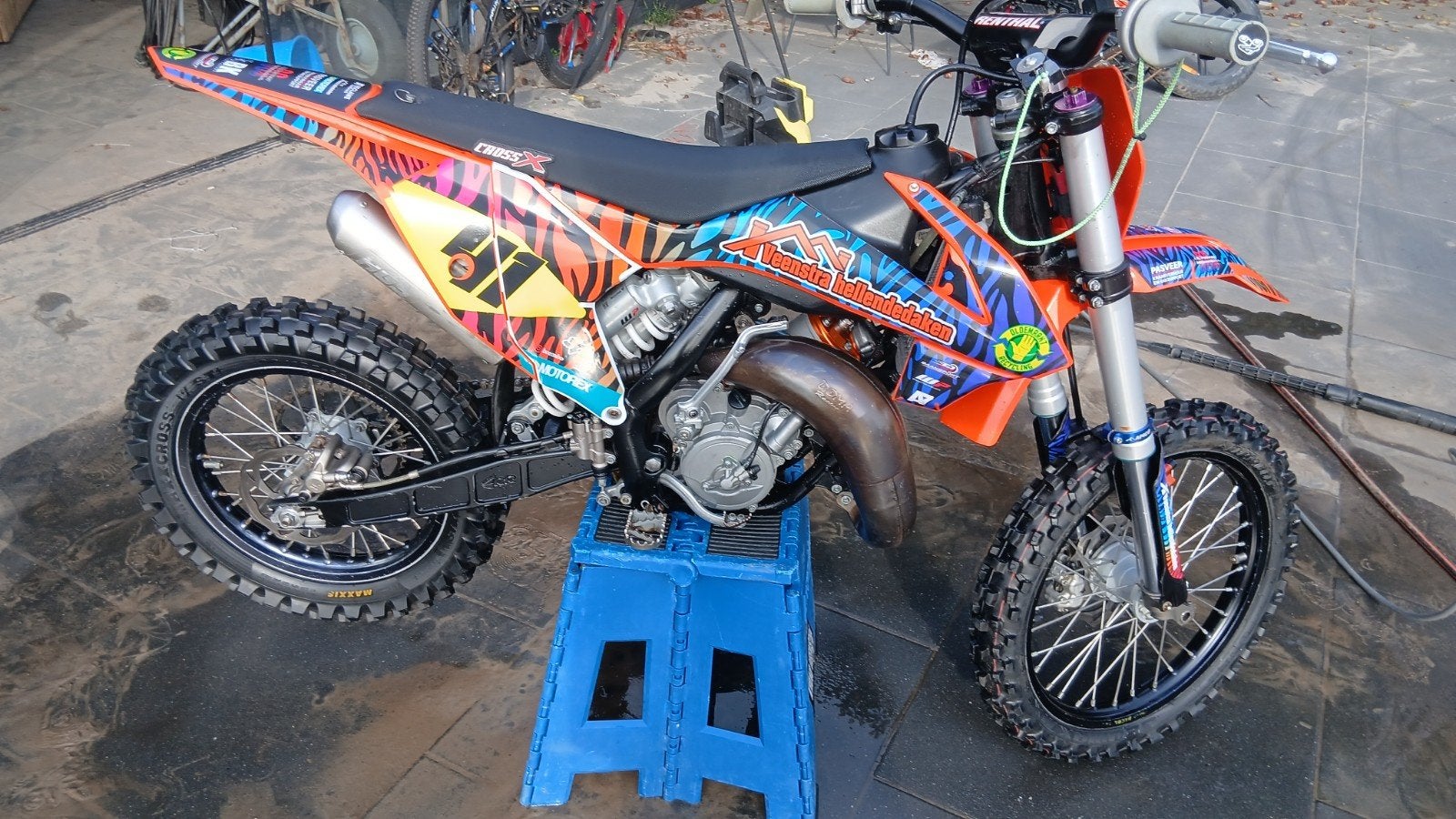KTM SX65 Grasbaanmotor #41 Kyano Veenstra, KTM, Crossmotor, Gebruikt, Bedrijf