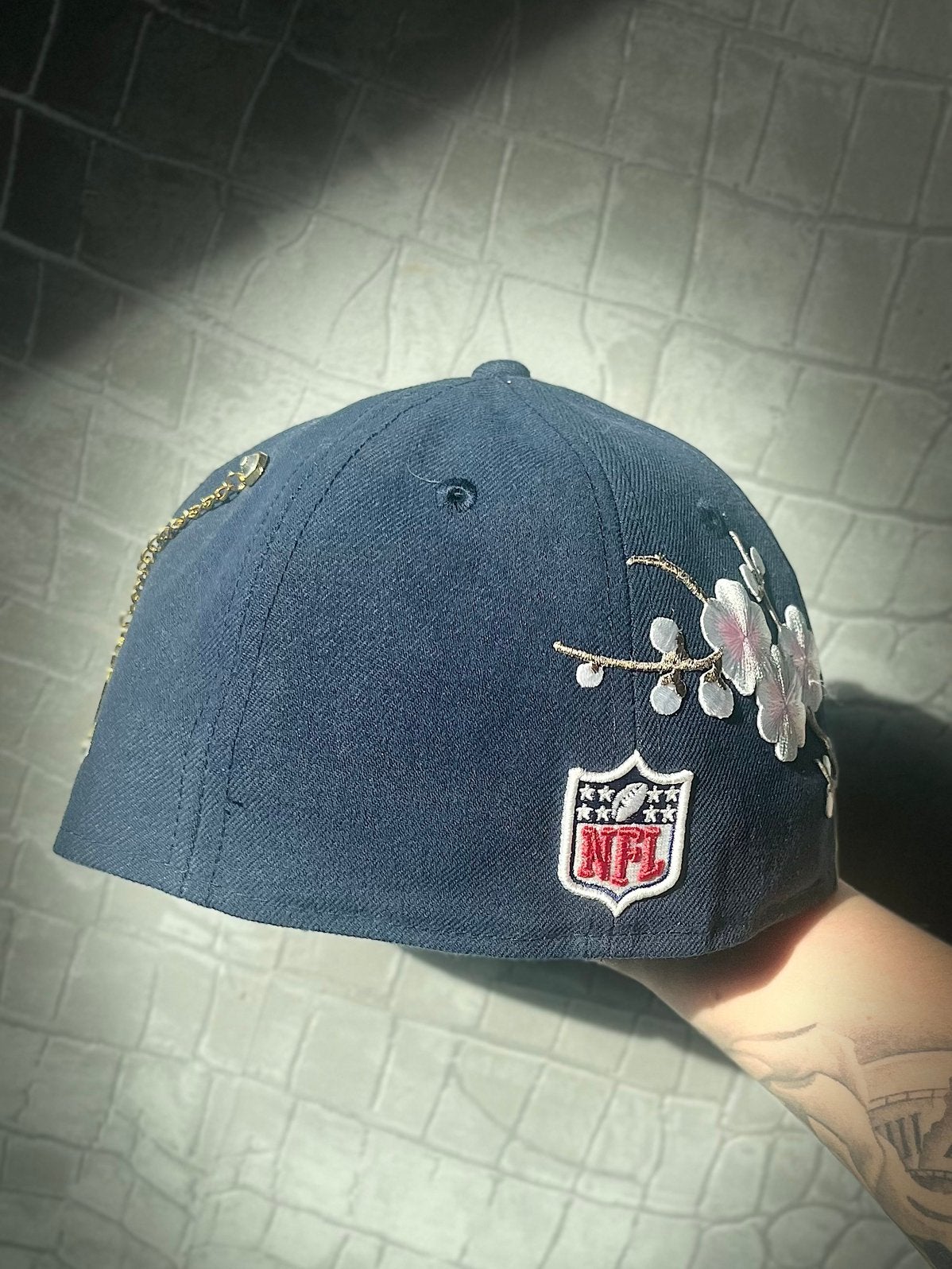 Custom New Era 59FIFTY Fitted Cap – 7  (55.8)CM, Ophalen of Verzenden, Nieuw, 57 cm (M, 7⅛ inch) of minder, Pet