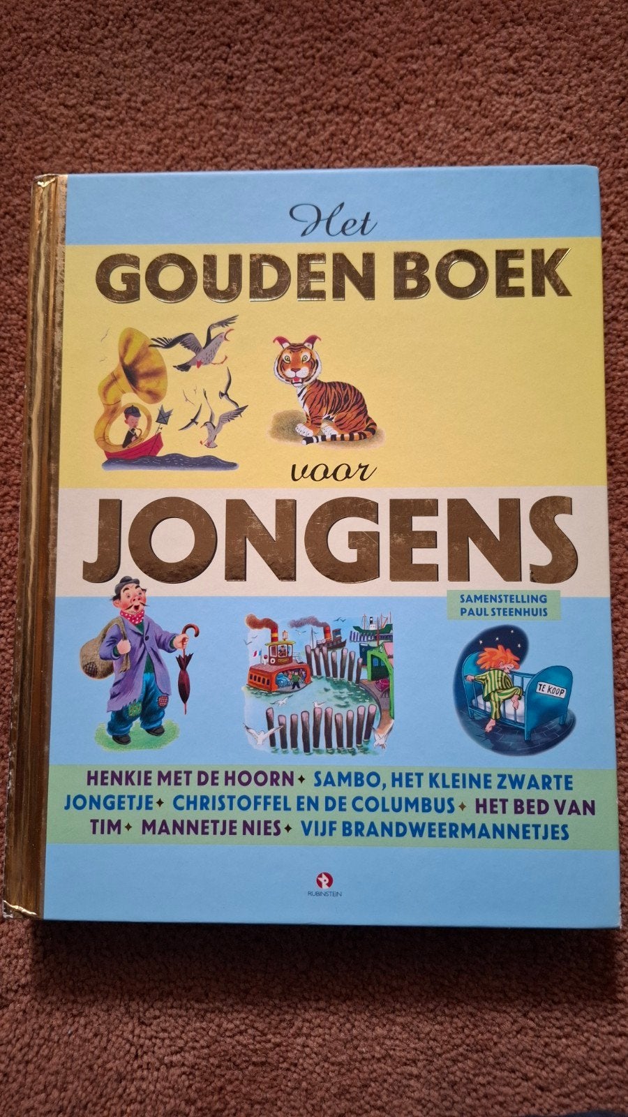 Het Gouden Boek voor Jongens - Klassieke Verhalenbundel, Boeken, Ophalen of Verzenden, Gelezen, Paul Steenhuis (samenstelling)