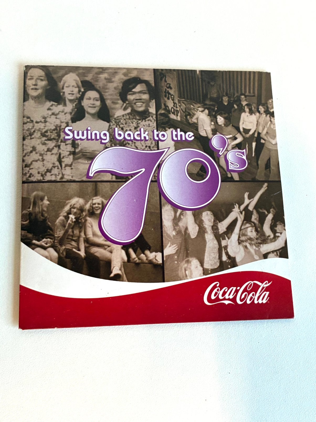Prachtige Coca Cola cd swing back to the 70’s, Ophalen of Verzenden, Zo goed als nieuw, Pop