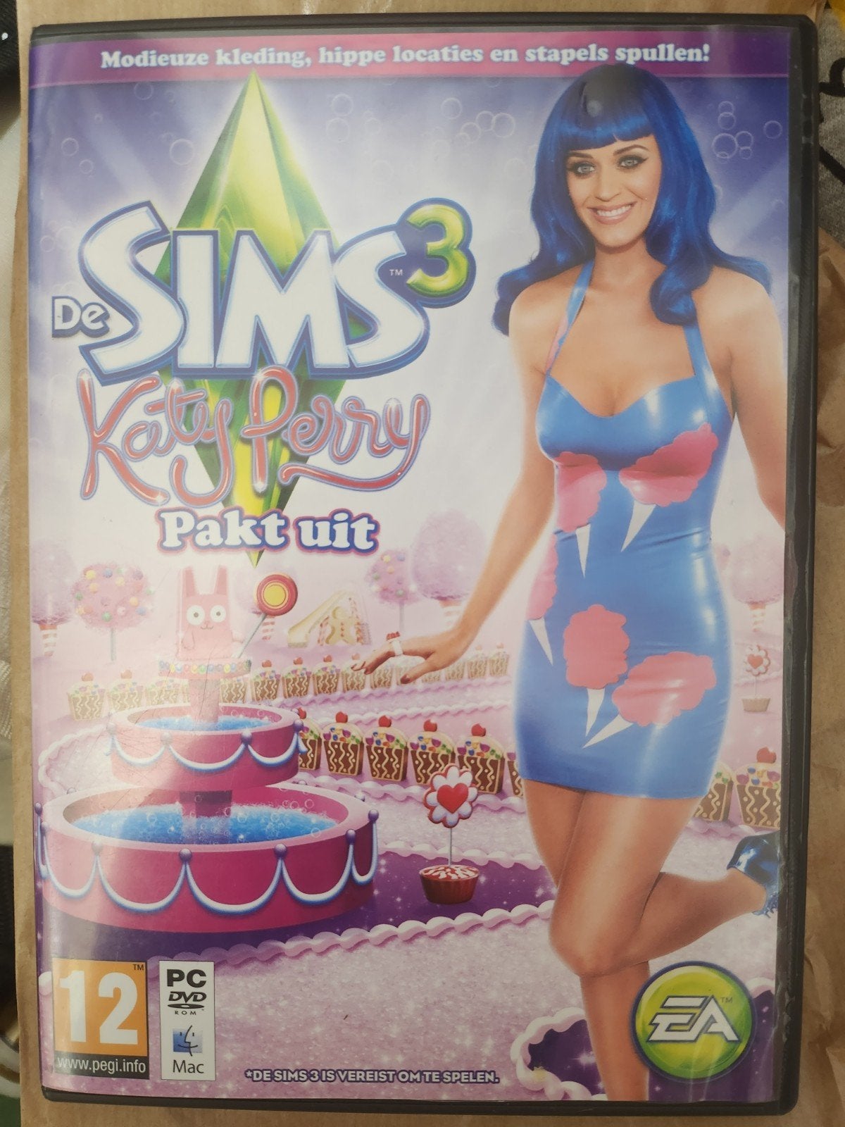De Sims 3 Katy Perry Pakt Uit - PC/Mac Game, Online, Gebruikt, 1 speler, Ophalen of Verzenden