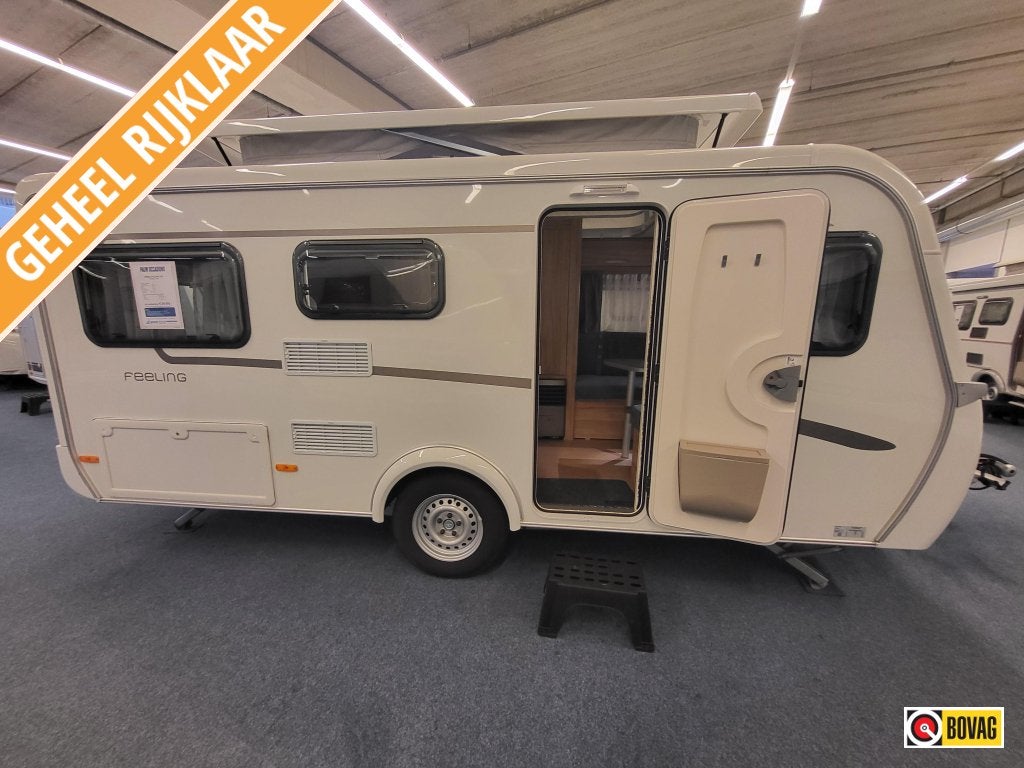 Eriba Feeling 425 zeer netjes, Standaardzit, Bedrijf, 750 - 1000 kg, 4 tot 5 meter