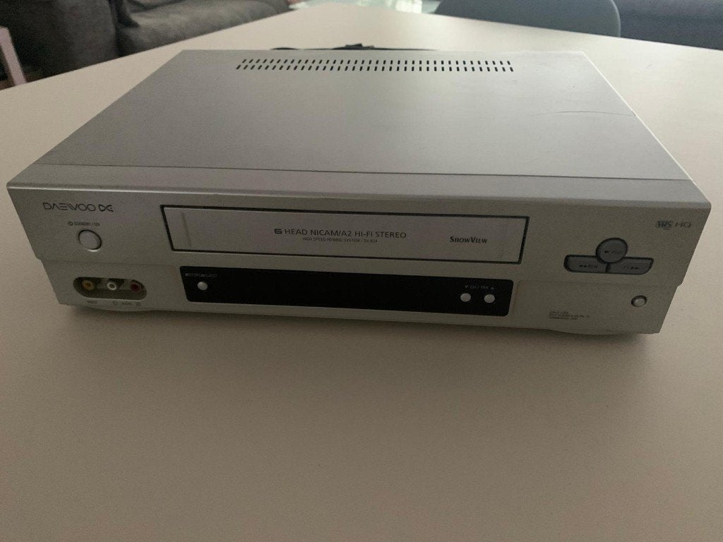 Daewoo SV-834 VCR, Ophalen of Verzenden, Zo goed als nieuw, VHS-speler of -recorder