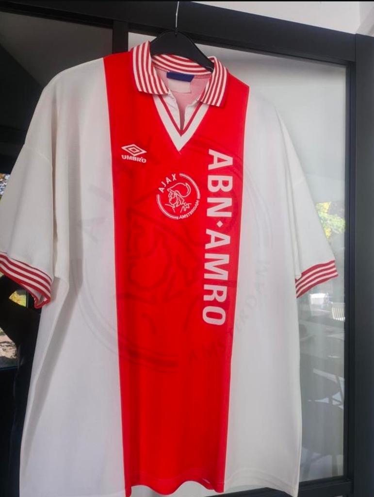 Ajax Thuisshirt ABN AMRO Umbro, Maat L, Ophalen of Verzenden, Zo goed als nieuw, Shirt