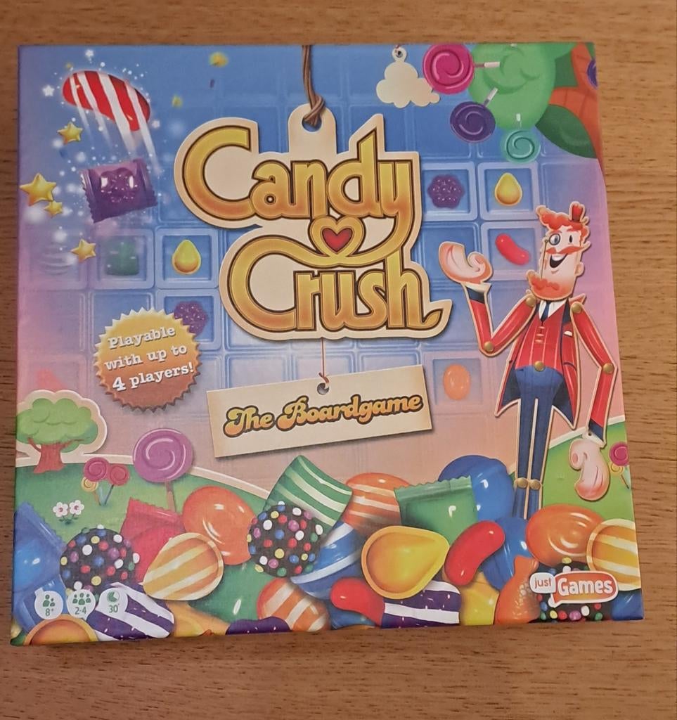 Candy Crush The Boardgame, Hobby en Vrije tijd, Gezelschapsspellen | Bordspellen, Drie of vier spelers, Ophalen of Verzenden, Zo goed als nieuw
