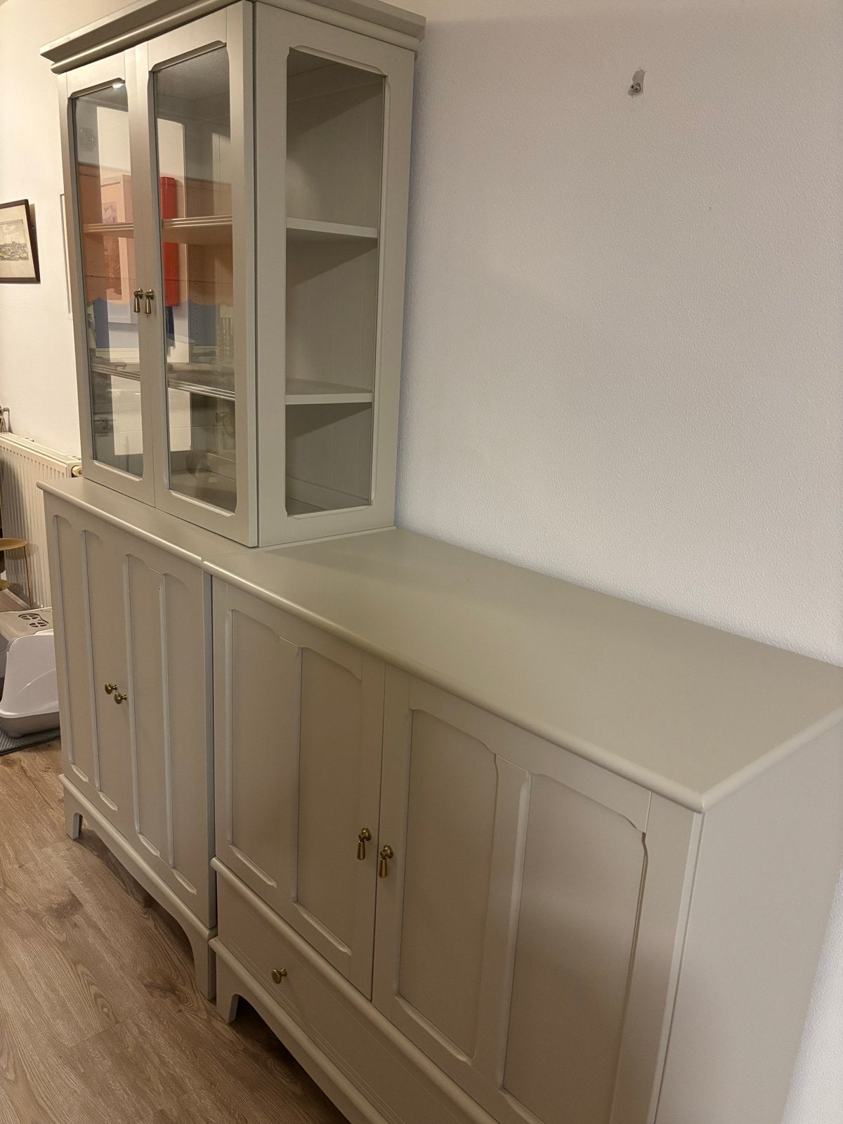 IKEA LOMMARP vitrinekast en dressoir, Ophalen, 100 tot 150 cm, 200 cm of meer, Zo goed als nieuw