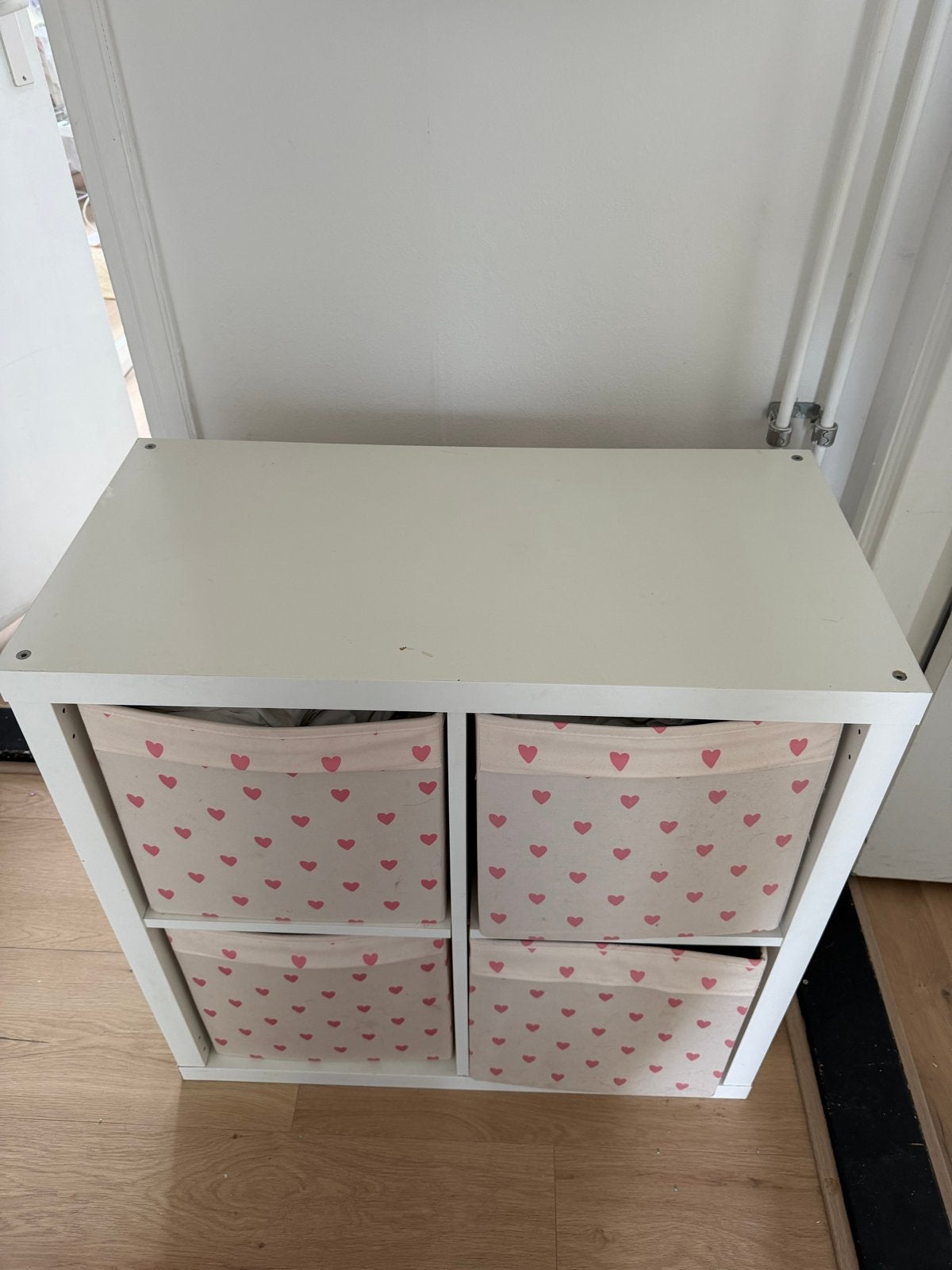IKEA Kallax kast wit - met lichte beschadigingen, Huis en Inrichting, Kasten | Overige, Ophalen, Gebruikt
