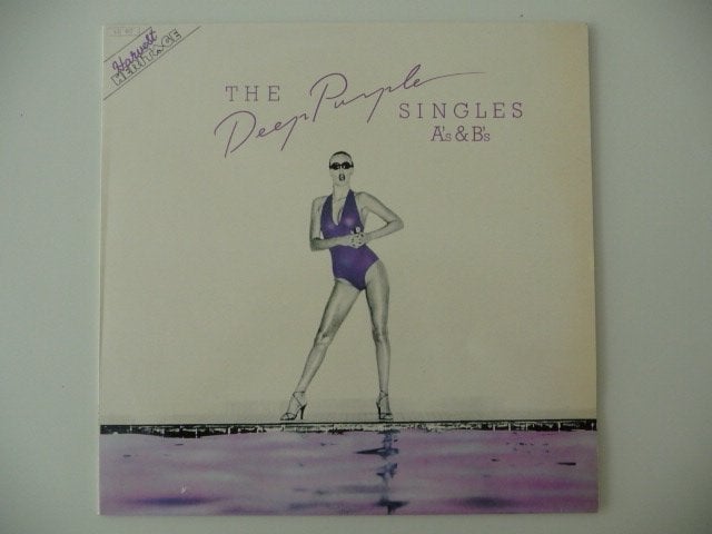 lp DEEP PURPLE - THE SINGLES - Harvest Records, 1978, LP, Gebruikt, Pop, Ophalen of Verzenden