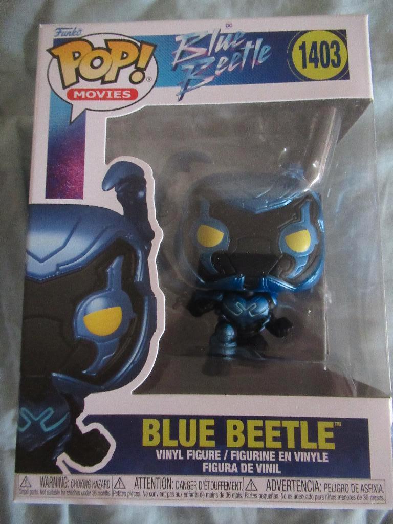 Funko Pop Movies DC - BLUE BEETLE vinyl figure no. 1403, Ophalen of Verzenden, Nieuw