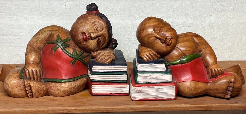 AZIATISCHE VOLKSKUNST; BOEKENSTEUNEN, Antiek en Kunst, Verzenden