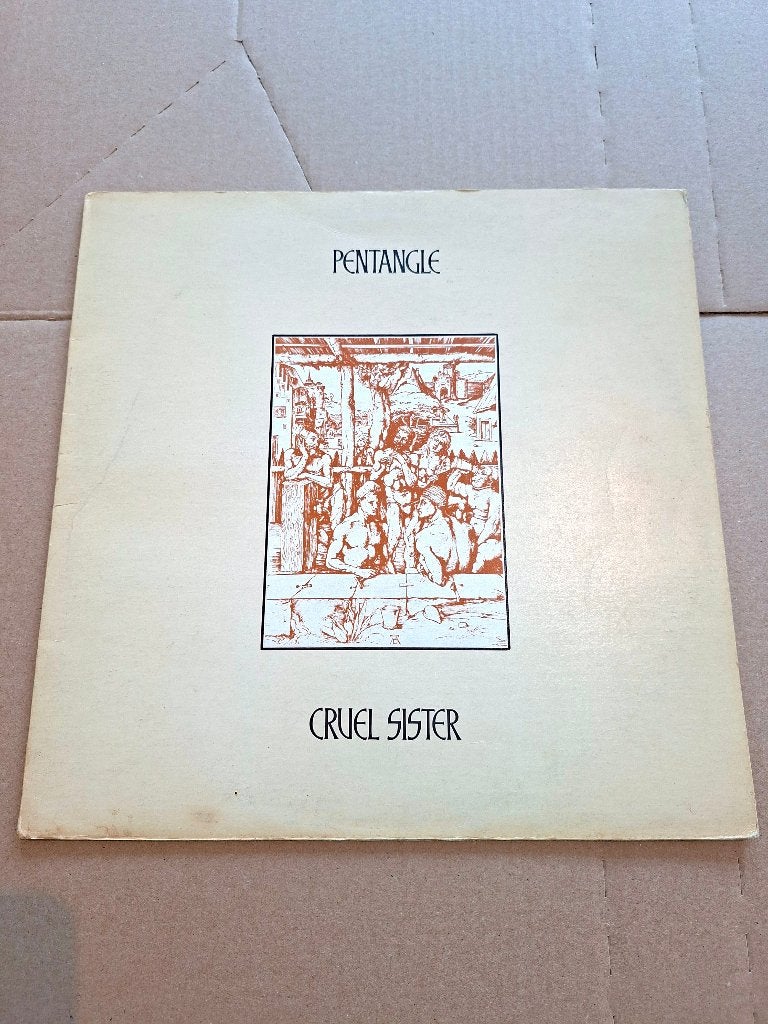 Pentangle – Cruel Sister (Dutch first press), Cd's en Dvd's, Vinyl | Rock, LP, Ophalen of Verzenden, Zo goed als nieuw, Gatefold hoes