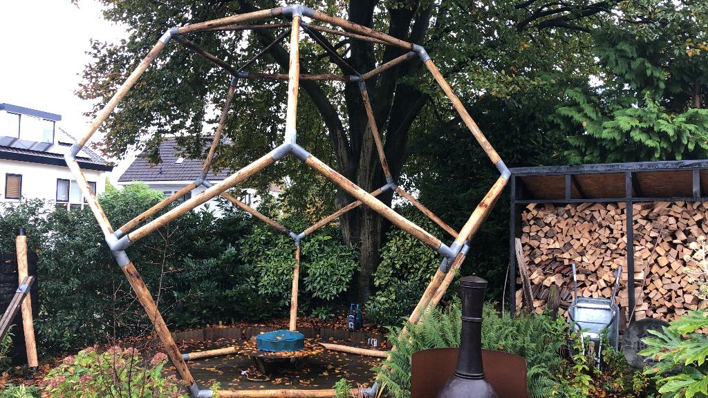 Tuin object dodecaeder, Huis en Inrichting, Woonaccessoires | Zuilen en Pilaren, Ophalen, Zo goed als nieuw