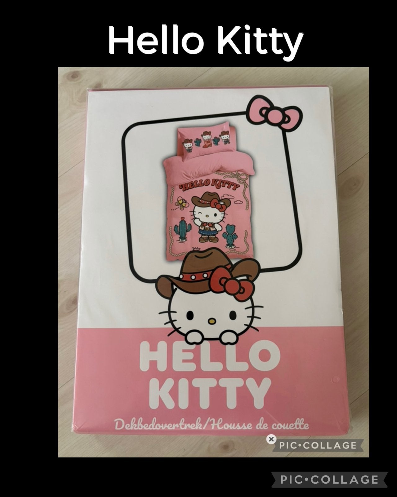 Nieuw Hello Kitty Dekbedovertrek 1 persoons, Eenpersoons, Dekbedovertrek, Katoen, Nieuw