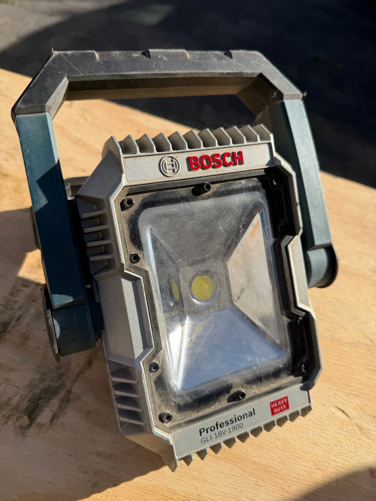 Bosch Professional GLI 18V-1900 Bouwlamp LED, Ophalen, Gebruikt, Minder dan 50 watt, Lamp met armatuur