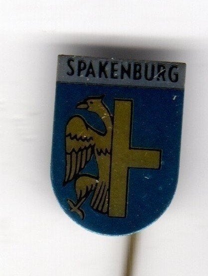 Speldje WAPEN SPAKENBURG (A5), Ophalen of Verzenden, Gebruikt, Overige onderwerpen