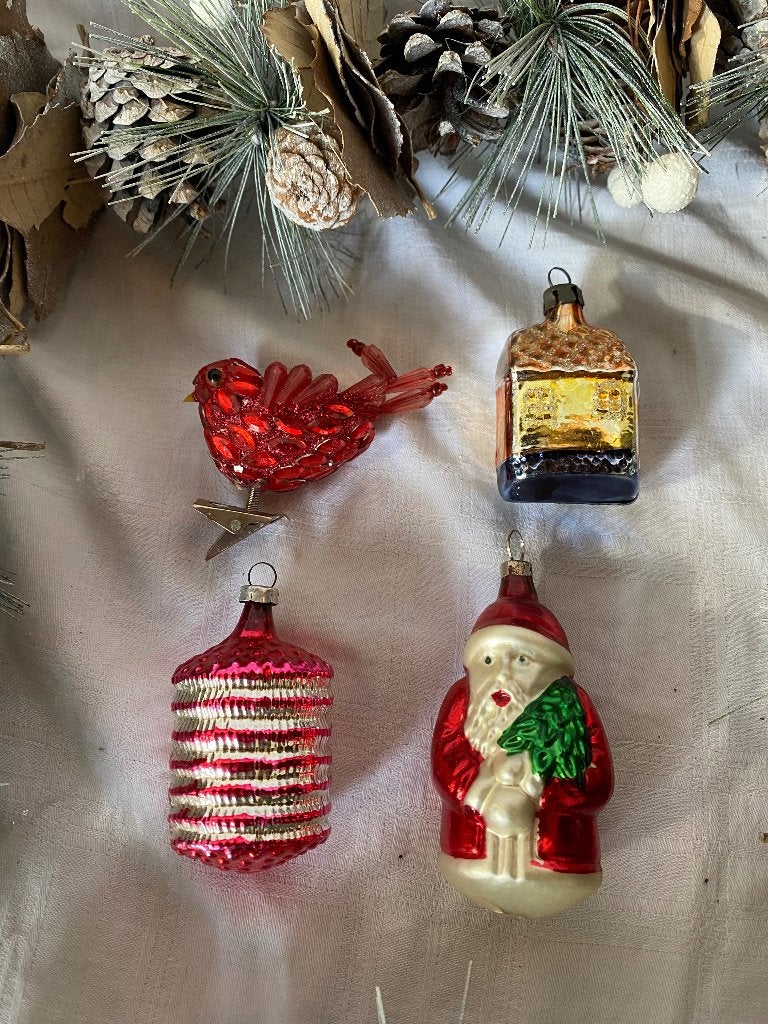 Vintage kerstballen glas (26), Diversen, Gebruikt, Onbekend, Ophalen of Verzenden, Onbekend