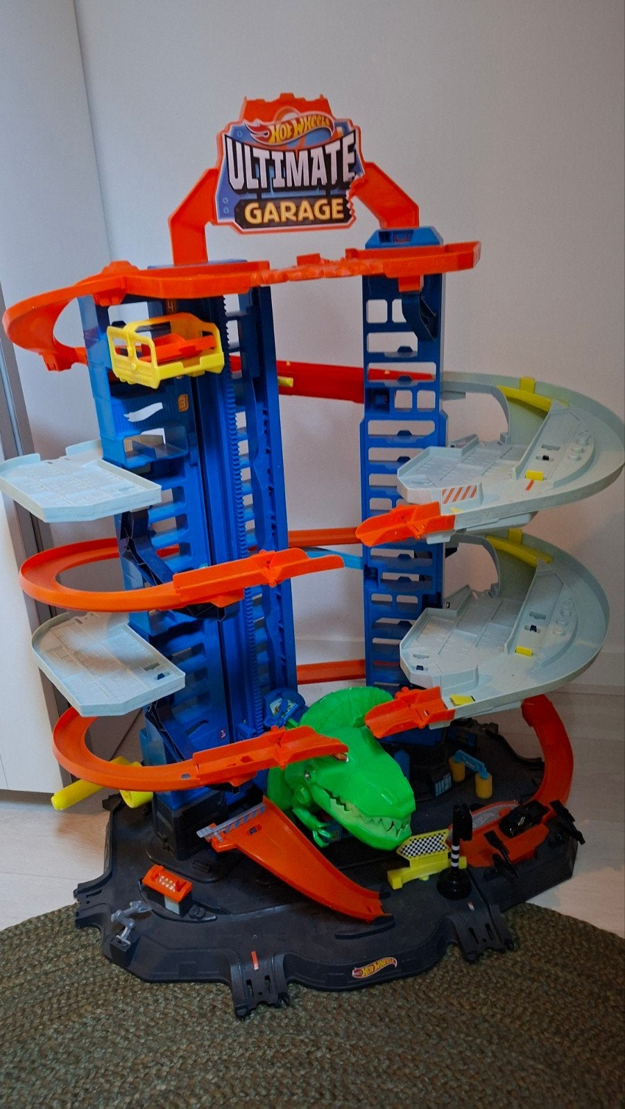 Hot wheels Dino garage zeer netjes!, Ophalen, Handmatig, Hot Wheels