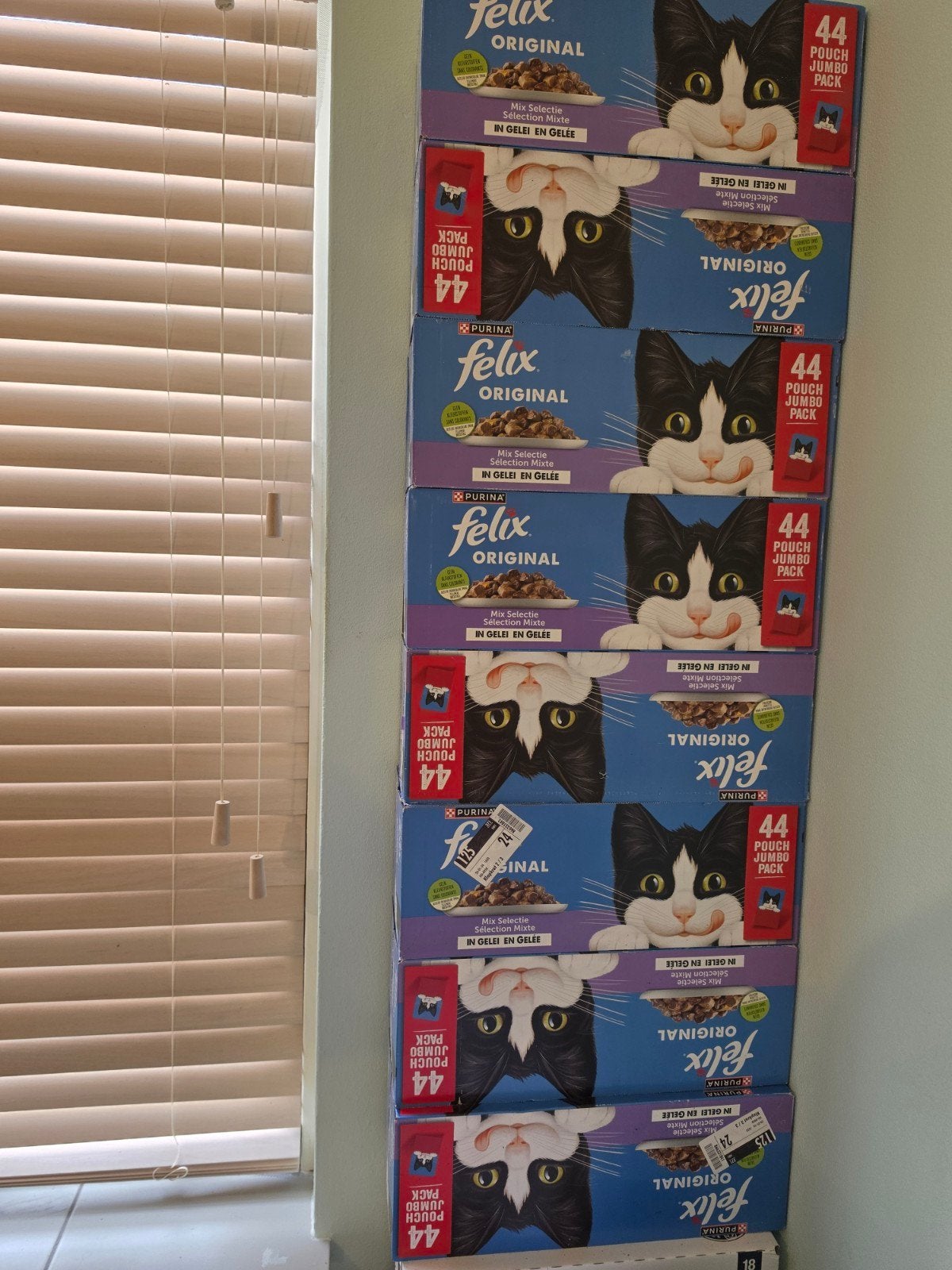 Felix nat kattenvoer (44×85g), Ophalen, Kat