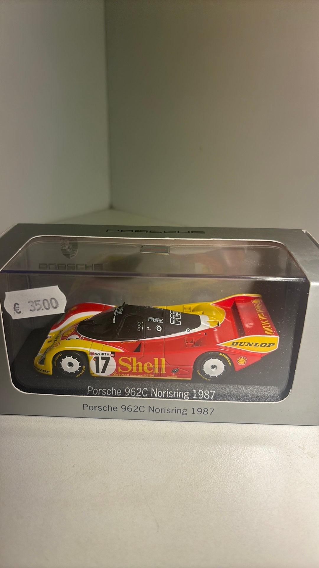 Porsche 962c norisring 1987 minichamps 1.43, Hobby en Vrije tijd, Auto, Ophalen of Verzenden, MiniChamps, A
