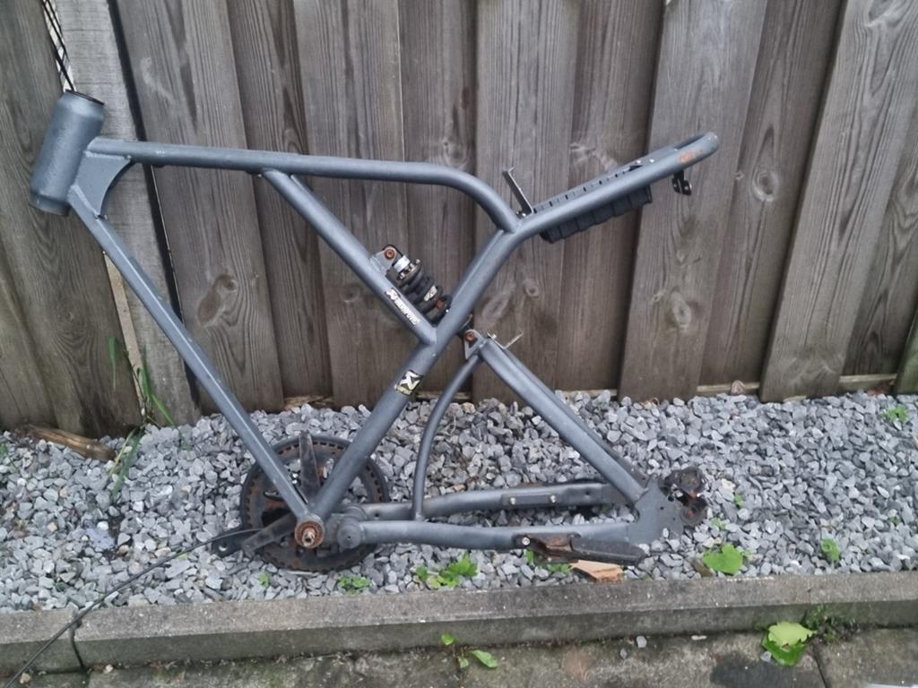 Ouxi h9 fatbike frame, Frame, Gebruikt, Ouxi, Ophalen of Verzenden