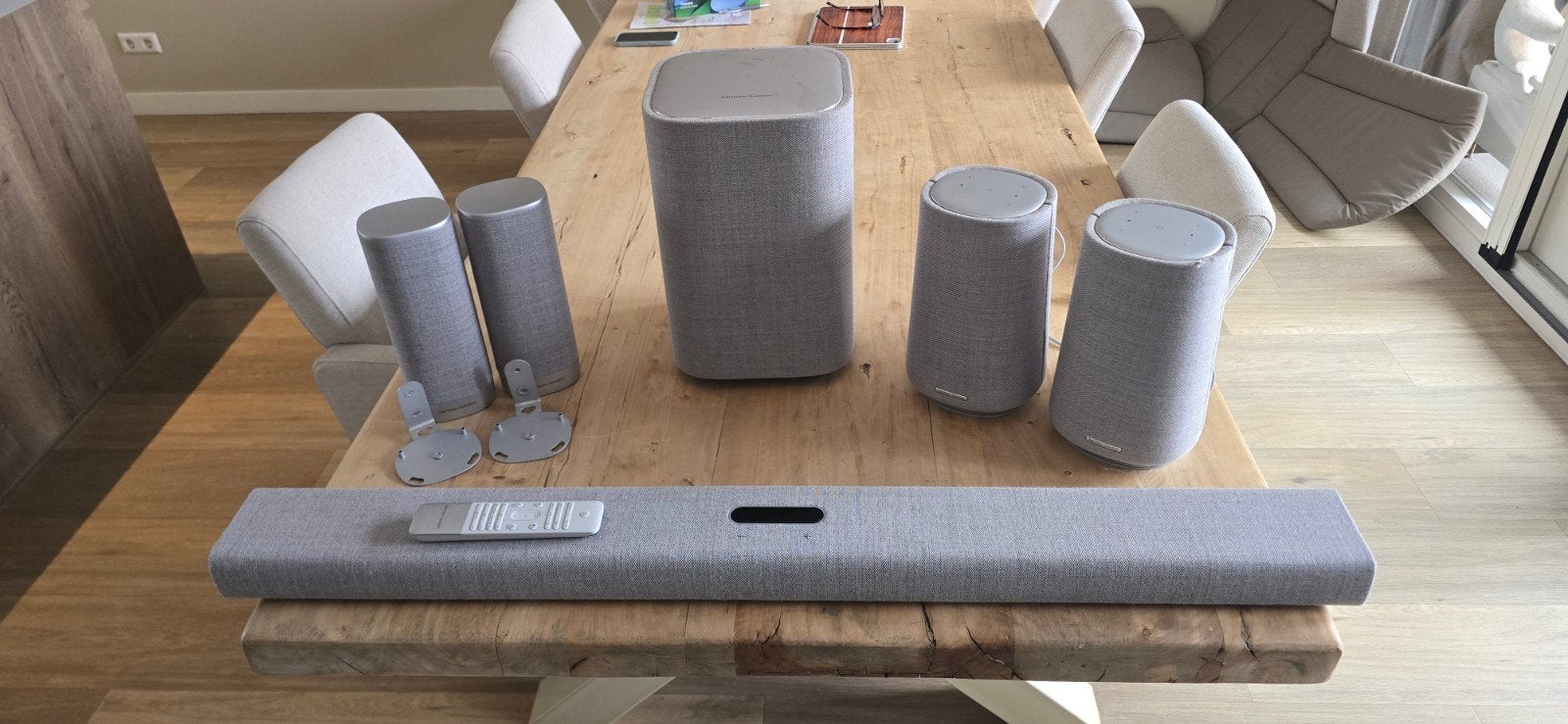 Harman Kardon Citation surround set compleet – topstaat, Soundbar, Zo goed als nieuw, Minder dan 40 watt, Overige spelers