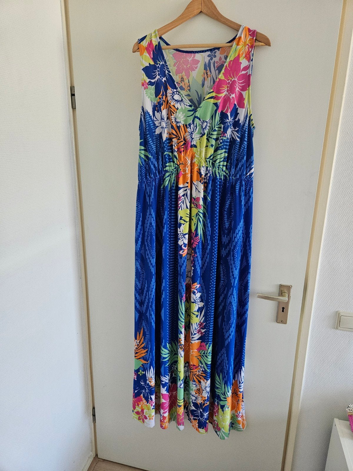 Zomerjurk xxl, Kleding | Dames, Jurken, Ophalen of Verzenden, Zo goed als nieuw, Maat 46/48 (XL) of groter, Onder de knie