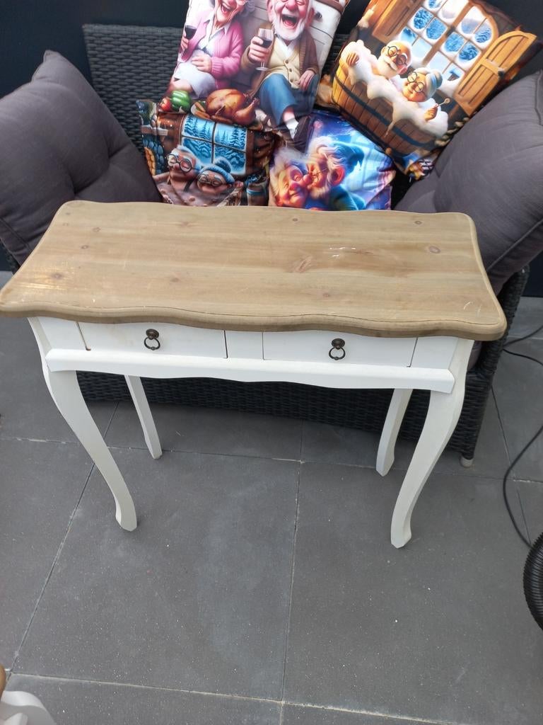 Sidetable en 2 nachtkastjes., Huis en Inrichting, Tafels | Sidetables, Ophalen, Gebruikt, 25 tot 50 cm, Rechthoekig