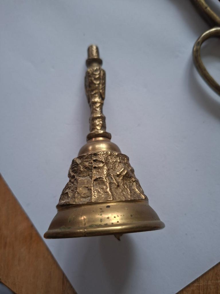 Te koop koperen tafelbel., Antiek en Kunst, Antiek | Koper en Brons, Ophalen of Verzenden, Koper