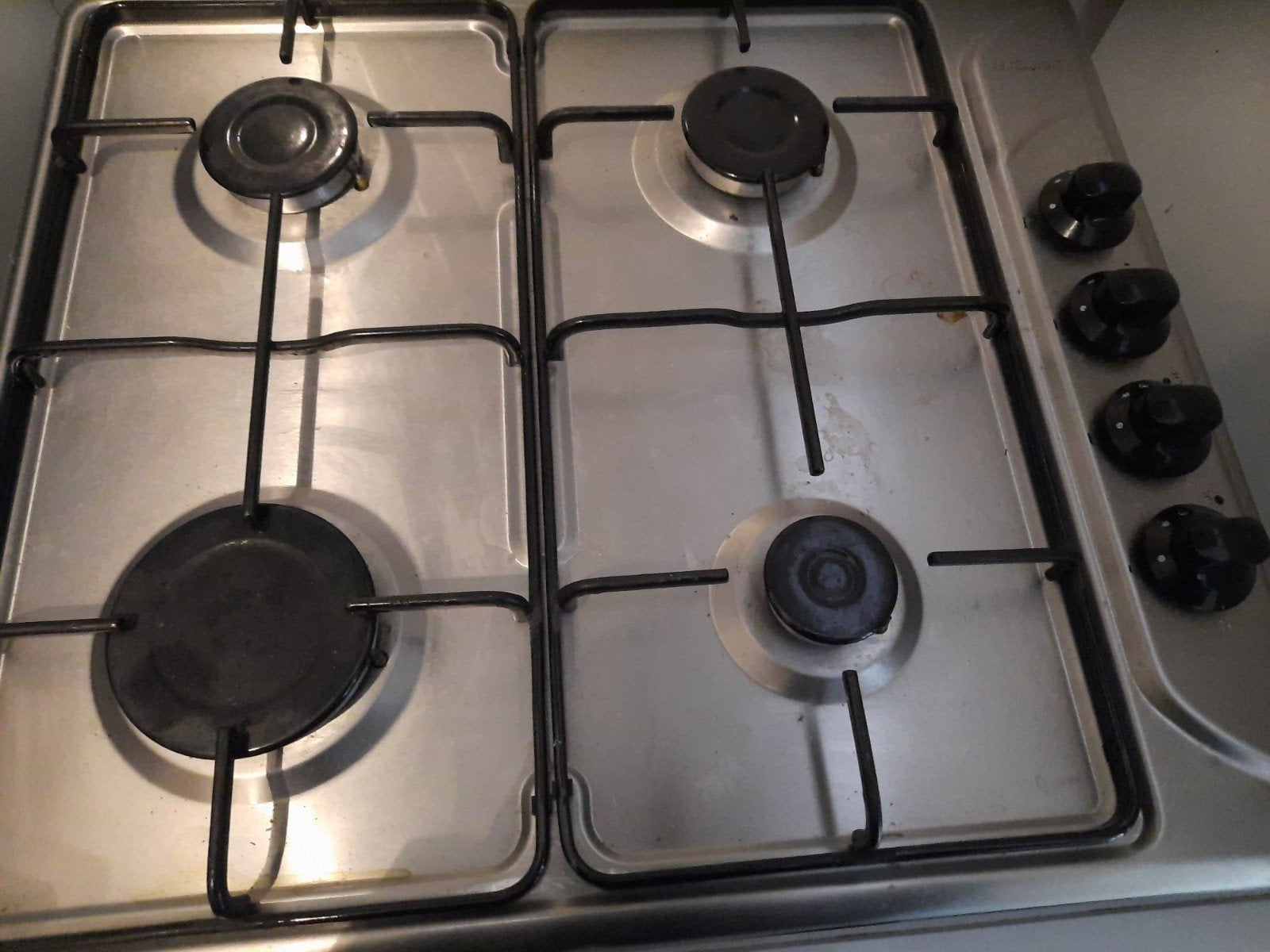 goed nette gasstel, Witgoed en Apparatuur, Kookplaten, Zo goed als nieuw, Gas, Vrijstaand, 4 kookzones