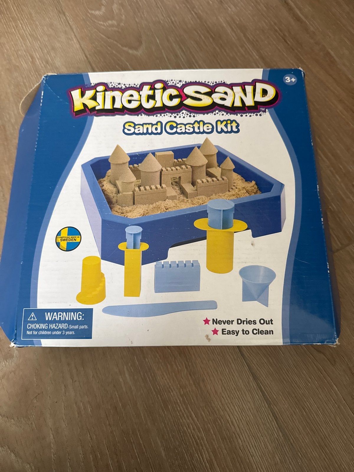 Kinetic Sand Sand Castle Kit - Eindeloos Bouwplezier, Kinderen en Baby's, Speelgoed | Educatief en Creatief, Ophalen, Gebruikt