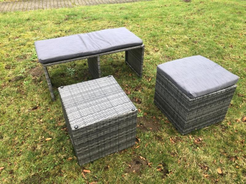 Te koop mooie loungeset 3 persoons, Tuin en Terras, Tuinsets en Loungesets, Ophalen, Nieuw, Loungeset, Wicker