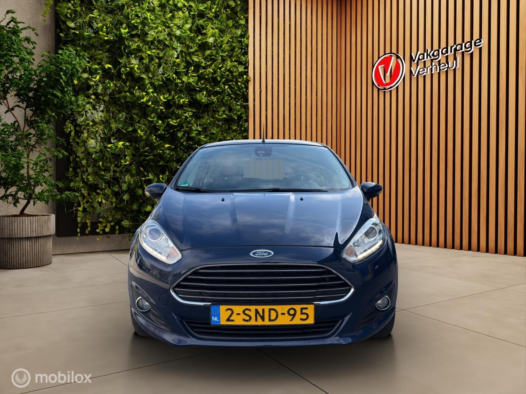 Ford Fiesta 1.0 Titanium 80Pk ✅5Drs ✅Boekjes ✅Nap, Auto's, 525 kg, Met garantie (alle), Blauw, Verwarmde buitenspiegels
