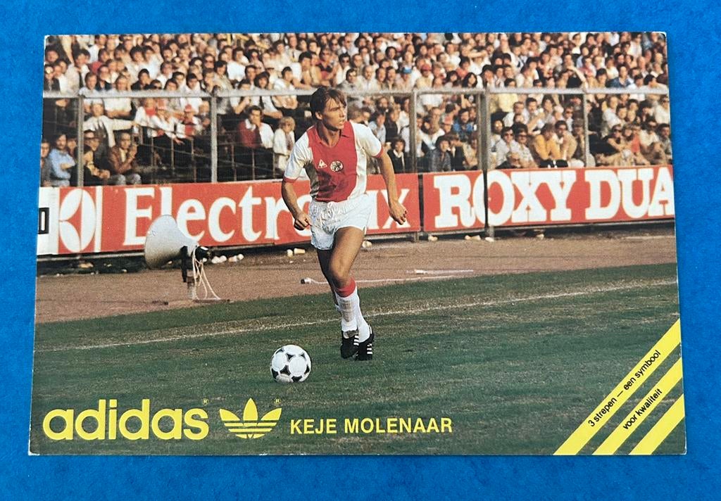 Keje Molenaar spelerskaart, Verzenden, Zo goed als nieuw, Ajax, Spelerskaart