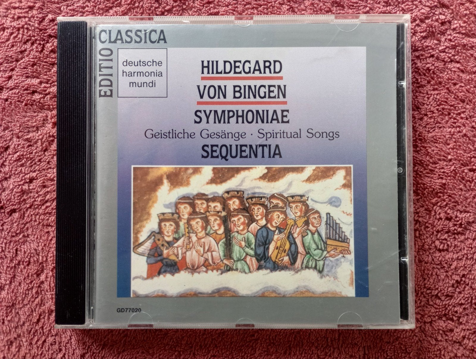 Hildegard von Bingen Symphoniae - Sequentia, Gebruikt, Met libretto, Vocaal, Middeleeuwen en Renaissance