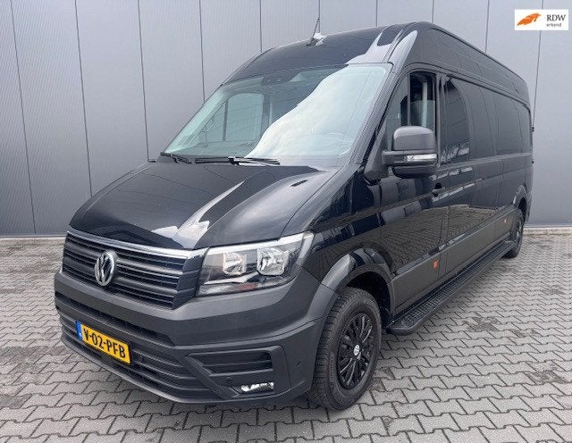 Volkswagen CRAFTER 2.0 TDI L4H3 180PK AUTOMAAT CRUISE CAMERA, Auto's, Stof, Gebruikt, 4 cilinders, Volkswagen