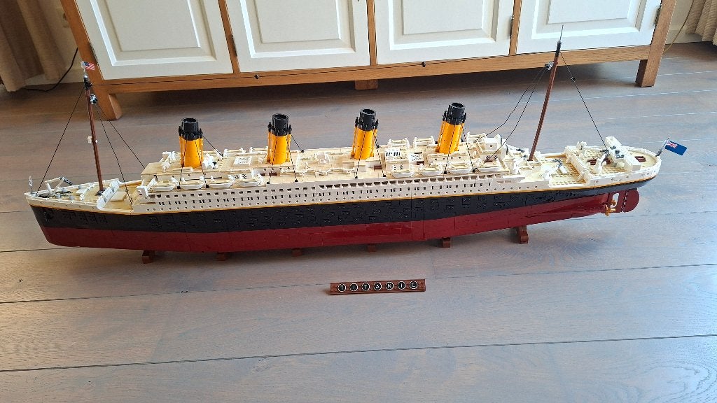 Lego Icons 10294 Titanic, Kinderen en Baby's, Speelgoed | Duplo en Lego, Lego, Compleet, Ophalen of Verzenden, Zo goed als nieuw