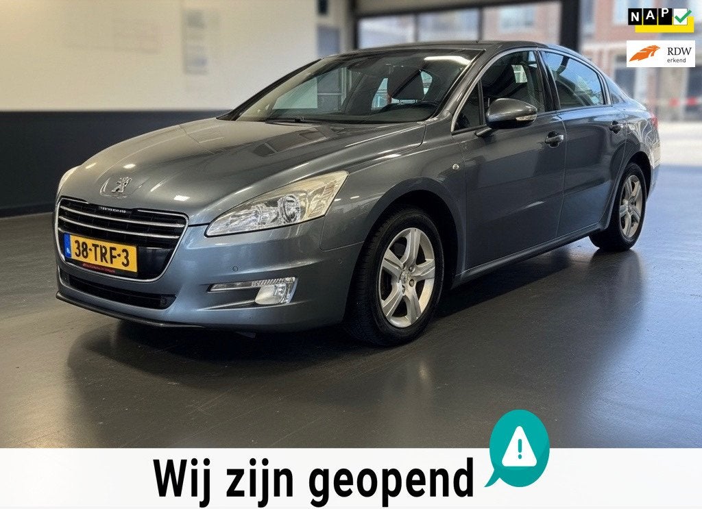 Peugeot 508 1.6 THP Blue Lease Executive-1 jaar apk-airco-el, Auto's, Euro 5, Gebruikt, Origineel Nederlands, Handgeschakeld