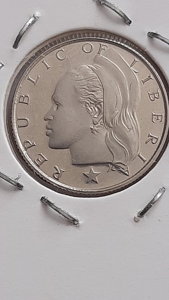 Liberia 10 cents 1978 (PROOF), Schaars Oplage: 7.311., Postzegels en Munten, Munten | Afrika, Ophalen of Verzenden, Overige landen