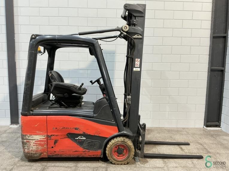 Heftrucks Elektrisch Linde E16-02 2019 Batterij 2025 Triplex, 1000 tot 2000 kg, Elektrisch, Heftruck, Linde