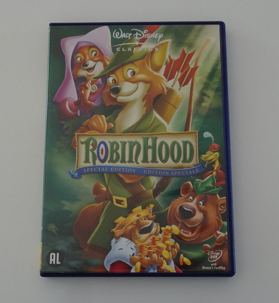 Walt Disney's Robin Hood - Special Edition DVD, Alle leeftijden, Ophalen, Zo goed als nieuw, Amerikaans