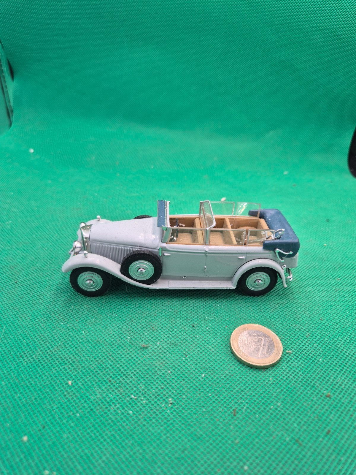 591 Mercedes benz 770 grosser cabrio 1/43 Mercedes collecti, Hobby en Vrije tijd, Modelauto's | 1:43, Ophalen of Verzenden, Zo goed als nieuw
