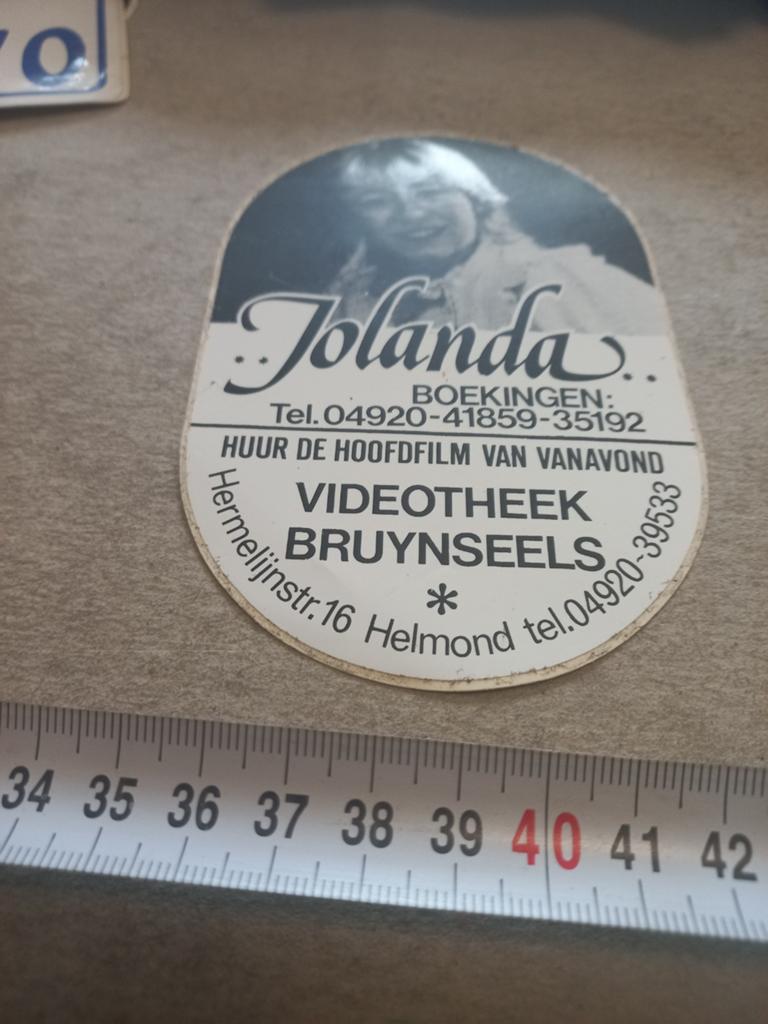 Zangeres jolanda, Ophalen of Verzenden, Zo goed als nieuw